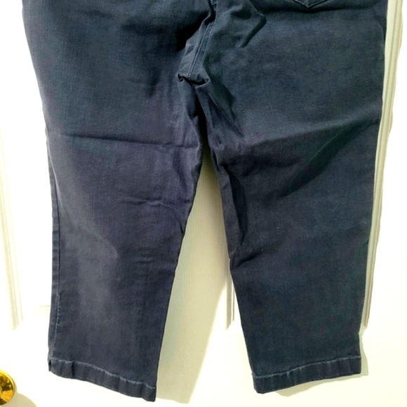 Modea Collection Women's Denim Crop Studded Jeans Size 38 - Picture 8 of 11